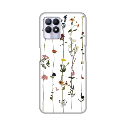Silikonska futrola print Skin za Realme 8i Flower.