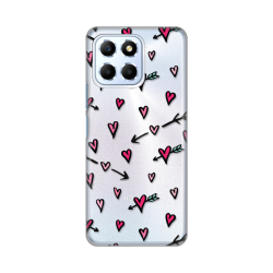 Silikonska futrola print Skin za Huawei Honor X6 Heart Pattern.