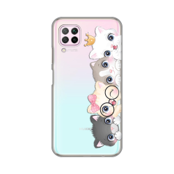Silikonska futrola print Skin za Huawei P40 Lite/Nova 6 SE Cats.