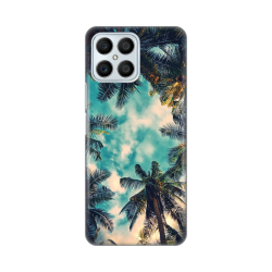 Silikonska futrola print Skin za Huawei Honor X8 Palm tree.