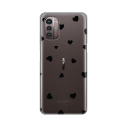 Silikonska futrola print Skin za Nokia G11/G21 Hearts.