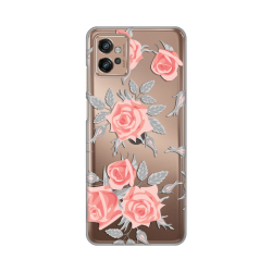 Silikonska futrola print Skin za Motorola Moto G32 Elegant Roses.