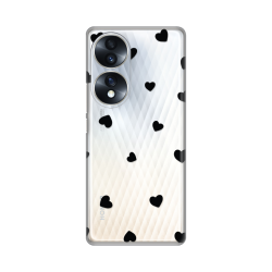 Silikonska futrola print Skin za Huawei Honor 70 Hearts.
