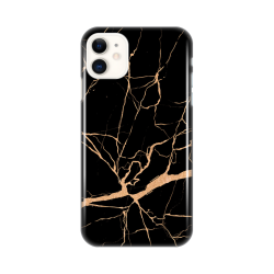 Silikonska futrola print za iPhone 11 6.1 All Black.