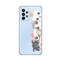 Silikonska futrola print Skin za Samsung A235 Galaxy A23 Cats.