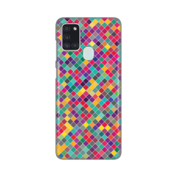 Silikonska futrola print Skin za Samsung A217F Galaxy A21s Colorful cubes.