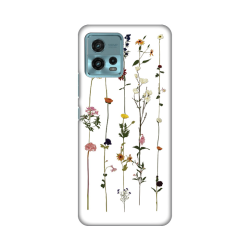 Silikonska futrola print Skin za Motorola Moto G72 Flower.