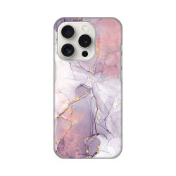 Silikonska futrola print za iPhone 15 Pro 6.1 Pink Marble.