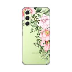 Silikonska futrola print Skin za Samsung A546B Galaxy A54 5G Gentle Rose Pattern.