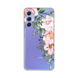 Silikonska futrola print Skin za Samsung Galaxy A34 5G 5G Gentle Rose Pattern.