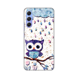 Silikonska futrola print Skin za Samsung Galaxy A34 5G 5G Owl.