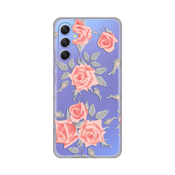 Silikonska futrola print Skin za Samsung Galaxy A34 5G 5G Elegant Roses.