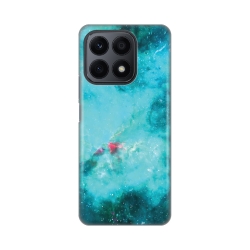 Silikonska futrola print za Huawei Honor X8a Marbel Sky.