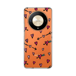 Silikonska futrola print Skin za Huawei Honor Magic 6 lite Heart Pattern.