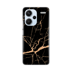 Silikonska futrola print za Xiaomi Redmi Note 13 Pro Plus All Black.
