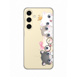 Silikonska futrola print Skin za Samsung S921B Galaxy S24 Cats.