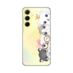 Silikonska futrola print Skin za Samsung A556 Galaxy A55 5G Cats.