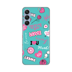 Silikonska futrola print za Samsung A256 Galaxy A25 5G Love.