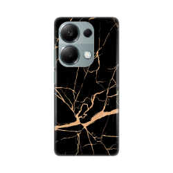 Silikonska futrola print za Xiaomi Redmi Note 13 Pro 4G All Black.