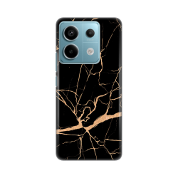 Silikonska futrola print za Xiaomi Redmi Note 13 Pro 5G All Black.