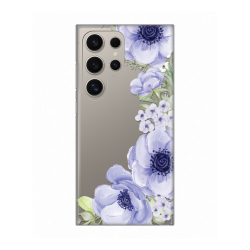 Silikonska futrola print Skin za Samsung S928B Galaxy S24 Ultra Blue Roses.