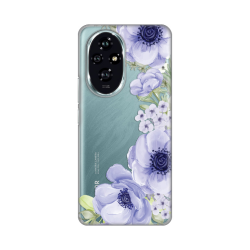 Silikonska futrola print Skin za Huawei Honor 200 Blue Roses.