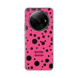 Silikonska futrola print Skin za Xiaomi Redmi A3 Dottie Dottie Pink.