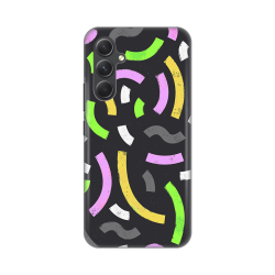 Silikonska futrola print za Samsung A546B Galaxy A54 5G Happy Lines gray.