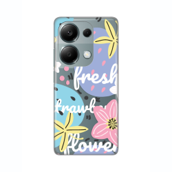 Silikonska futrola print Skin za Xiaomi Redmi Note 13 Pro 4G Fresh Pastel.