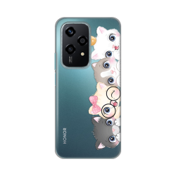 Silikonska futrola print Skin za Huawei Honor 200 Lite Cats.