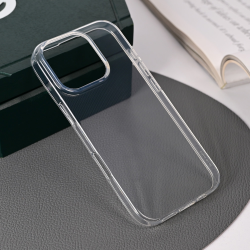 Silikonska futrola Skin za iPhone 16 Pro Transparent.