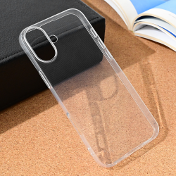 Silikonska futrola Ultra Thin za iPhone 16 Plus 6.7 Transparent.