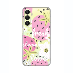 Silikonska futrola print Skin za Samsung A256 Galaxy A25 5G Fresh Pink.