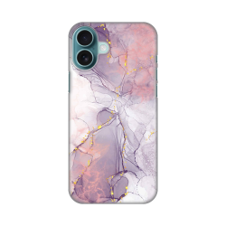Silikonska futrola print za iPhone 16 Plus 6.7 Pink Marble.