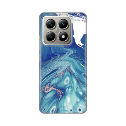 Silikonska futrola print za Xiaomi 14T Blue Marble.