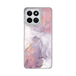 Silikonska futrola print Skin za Huawei Honor 200 Smart/Honor X7c Pink Marble.