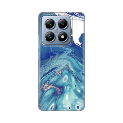 Silikonska futrola print za Xiaomi 14T Pro Blue Marble.