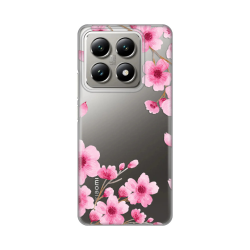 Silikonska futrola print Skin za Xiaomi 14T Rose Flowers.