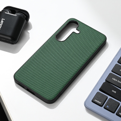 Futrola Teracell Scrub za Samsung S931 Galaxy S25 tamno zelena.