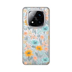 Silikonska futrola print Skin za Xiaomi Redmi Note 14 Pro Plus 5G Lovely Flowers.