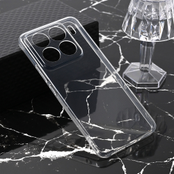Silikonska futrola Ultra Thin za Xiaomi 15 Pro Transparent.
