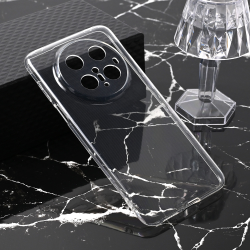 Silikonska futrola Ultra Thin za Huawei Mate 70 Pro/70 Pro Plus Transparent.