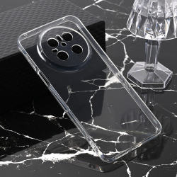 Silikonska futrola Ultra Thin za Huawei Mate 70 Transparent.