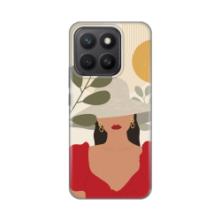 Silikonska futrola print za Huawei Honor X8c Summer Girl.