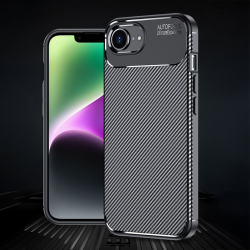 Futrola Defender Carbon za iPhone 16e 6.1 crna.