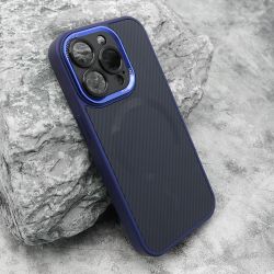 Futrola CARBON MagSafe za iPhone 15 Pro (6.1) plava (small camera) (MS).