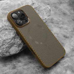 Futrola CARBON MagSafe za iPhone 16 Pro Max (6.9) zlatna (small camera) (MS).