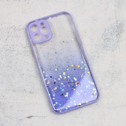 Futrola Frame Glitter za iPhone 12 Pro 6.1 ljubicasta.