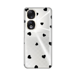 Silikonska futrola print Skin za Huawei Honor 90 Hearts.