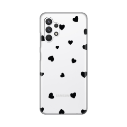 Silikonska futrola print Skin za Samsung A325 Galaxy A32 4G (EU) Hearts.